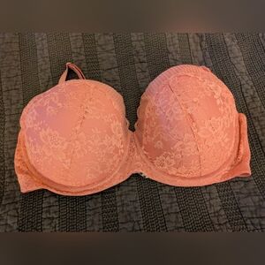 Victoria's Secret Dream Angels Lined Demi Bra 40DDD Pink